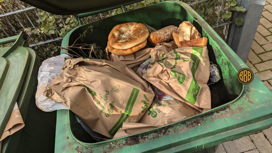 Lebensmittelreste im Biomüllcontainer fördern Ratten und Mäuse in Wohnanlagen