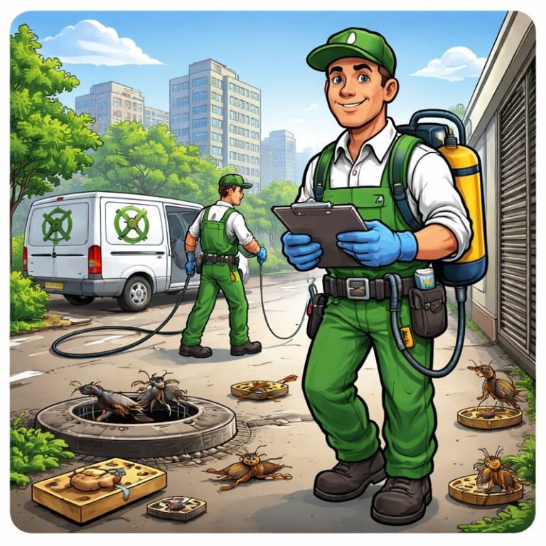 Schädlingsbekämpfung im Stadtgebiet Fürth