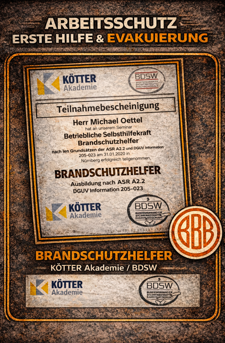 Dokumentierte Analyse, klare Abläufe und kontinuierliche fachliche Weiterbildung.