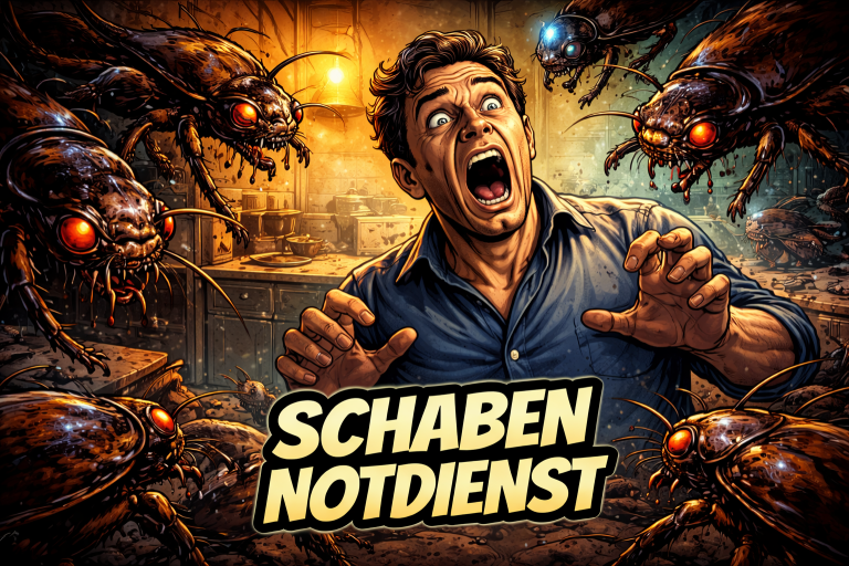 24/7 Notdienst bei Schaben und Hygieneschädlingen Schaben-Notdienst – fachgerechte Soforthilfe bei Schabenbefall