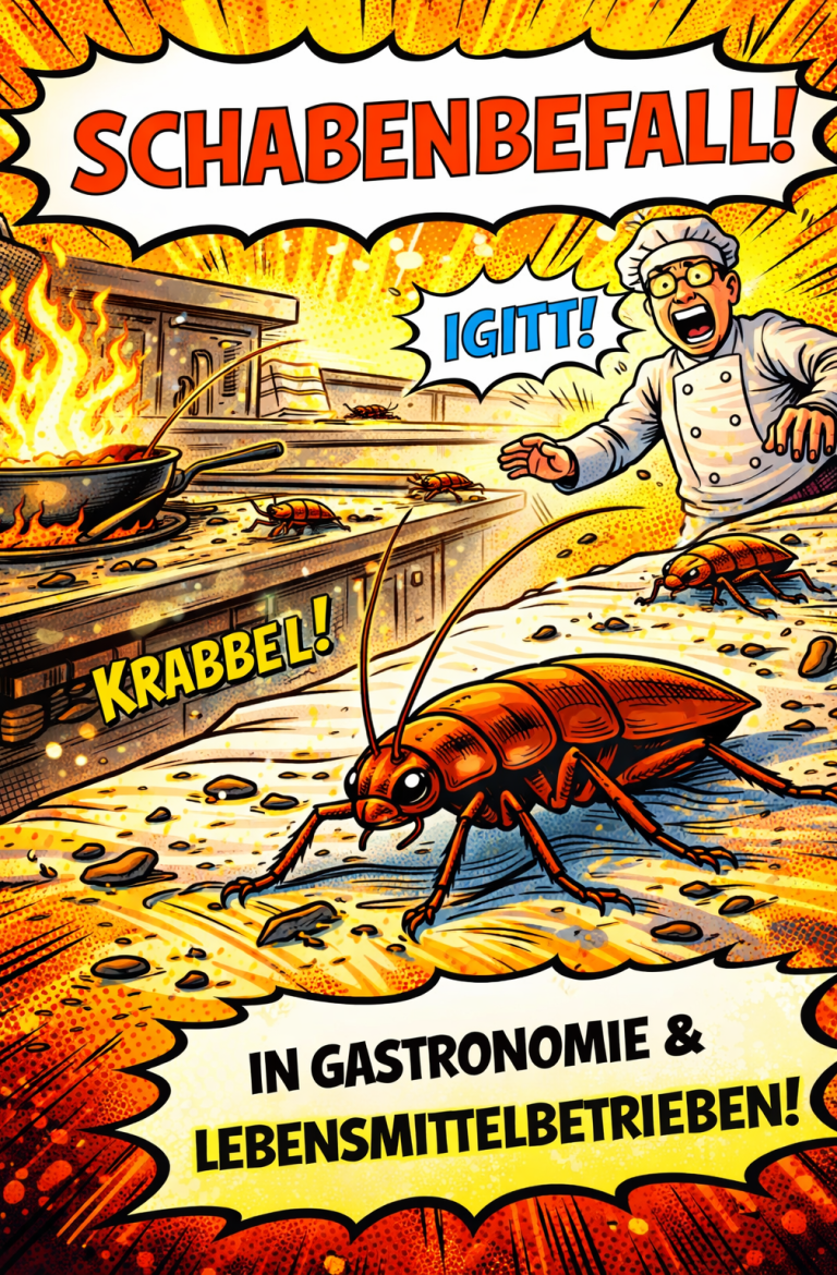 Rattenbekämpfung – rechtssicheres Monitoring und Präventionskonzept Rattenbekämpfung durch Fachbetrieb – Analyse, Monitoring und Prävention nach TRGS 523