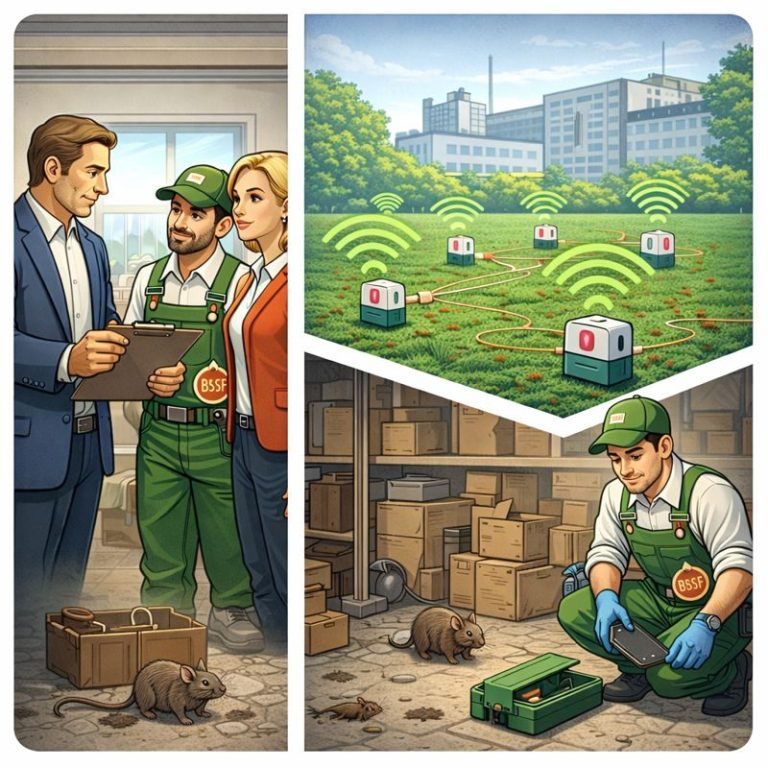 Schädlingsbekämpfung im Stadtgebiet Fürth