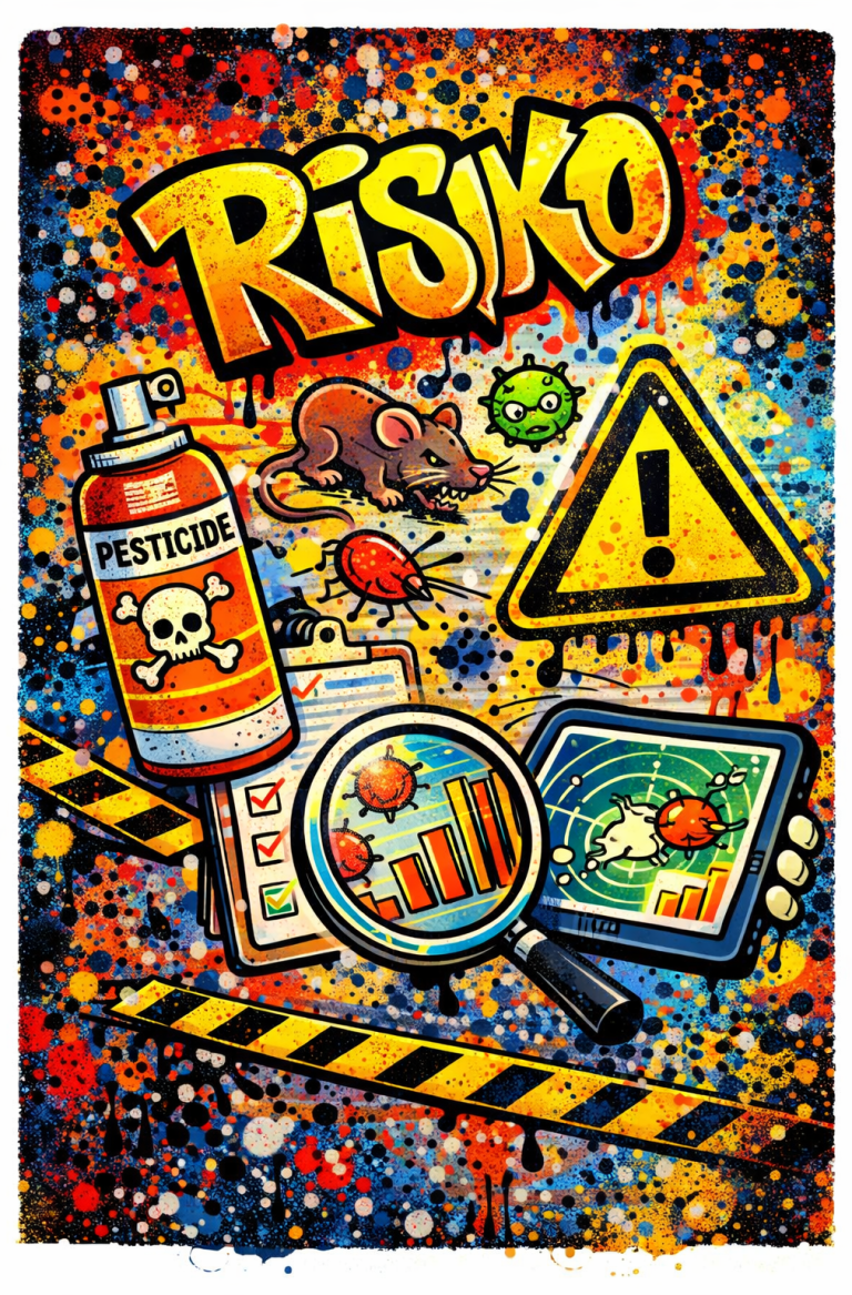 HACCP Risikoanalyse zur Bewertung von Schädlingsbefall in Betrieben