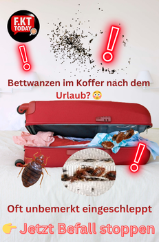 Bettwanzen bekämpfen Fürth Bettwanzen im Bett und Koffer – professionell bekämpfen in Fürth mit Wärme- und Dampfverfahren bei akutem Befall